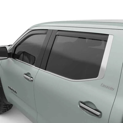 EGR 2022+ Toyota Tundra In-Channel Window Visors Front/Rear Set Matte Black 
