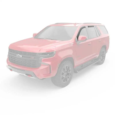 EGR EGR 21-23 Chevrolet Tahoe In-Channel Window Visors Front/Rear Set Dark Smoke