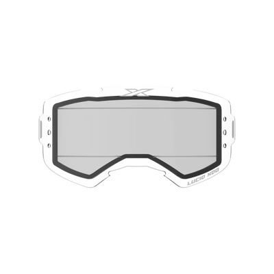 Eks Brand 067-41005 Lucid Clear Zip Off Dual Pane Lens - Eyewear