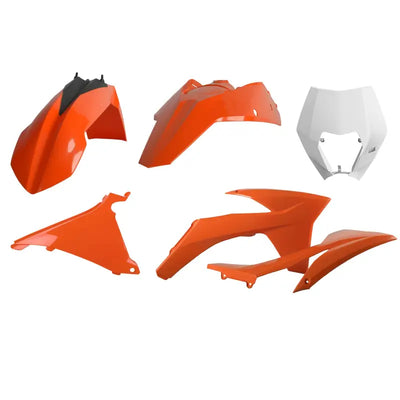 POLISPORT Enduro Kit With Mask OEM Color Ktm