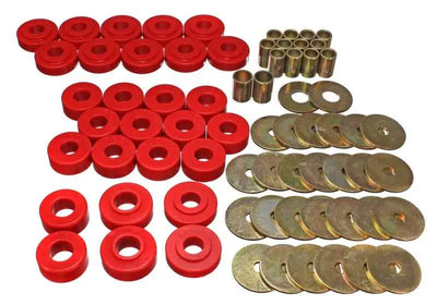 Energy Suspension Energy Suspension 65-67 Chevy Malibu/Chevelle/El Camino/Monte Carlo Body Mount Set