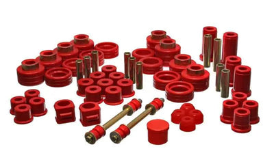 Energy Suspension 88-98 Chevy/GMC 4WD Red Hyper-flex Master Bushing Set 