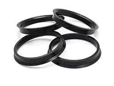 Enkei 72.62mm OD 60.10mm ID Plastic Hub Rings - 4 Pack - AHR726010P - Wheel and Tire Accessories
