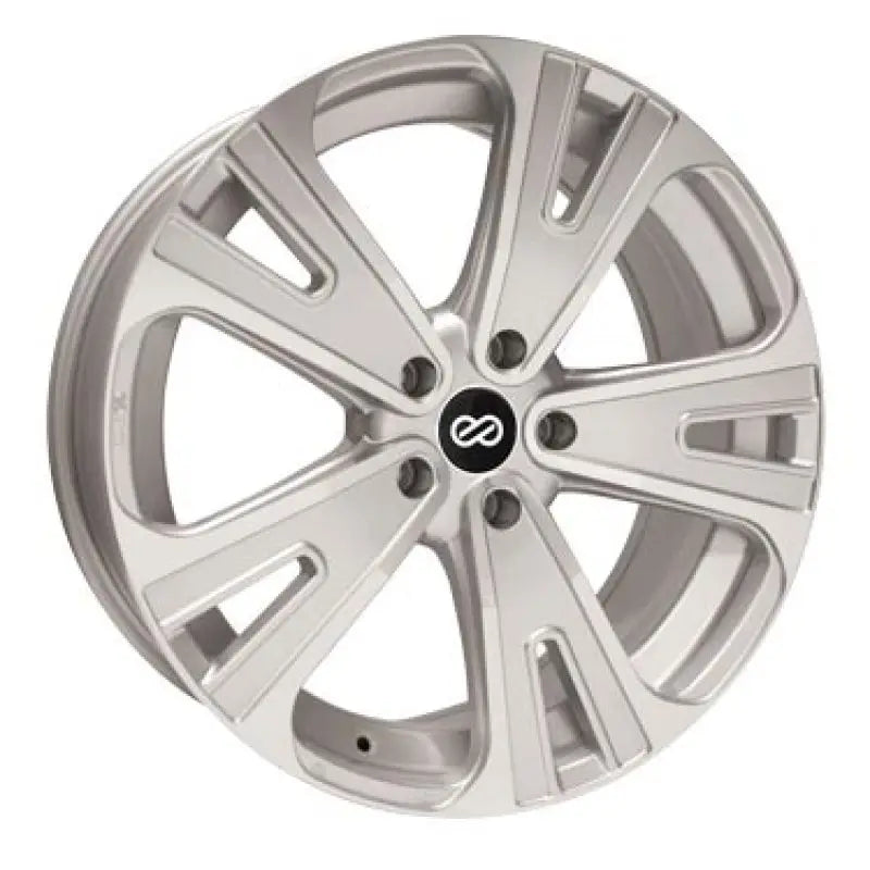 Enkei Universal SVX Truck & SUV 20x8.5 + 40mm Offset 5x120 Bolt 72.6mm Bore Silver Machined Wheel - Automotive