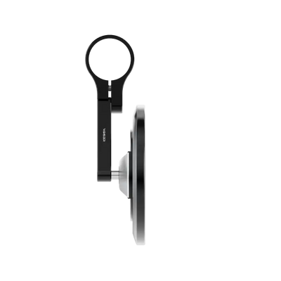 HIGHSIDER Enterprise Ep1 Bar End Mirror Each Black/Silver for Powersports