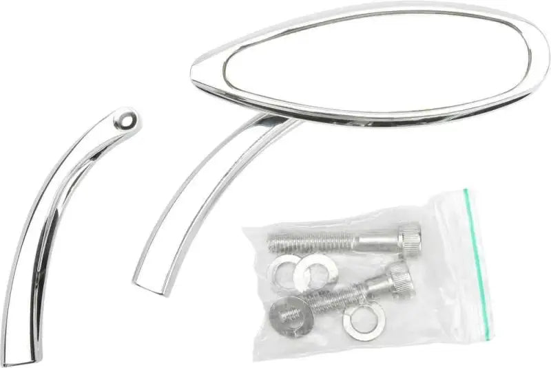ES-153 Teardrop Mirror Chrome