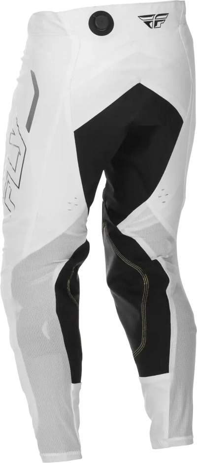 Evolution Dst Le Flash Pants White/Silver Sz 34 - FLY RACING