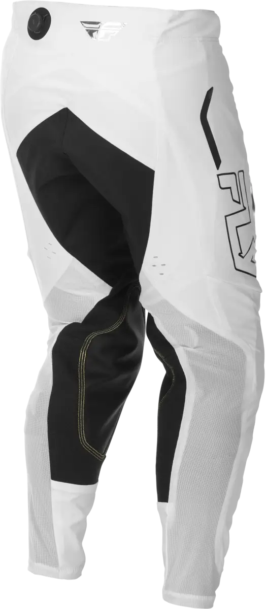 Evolution Dst Le Flash Pants White/Silver Sz 32 - FLY RACING