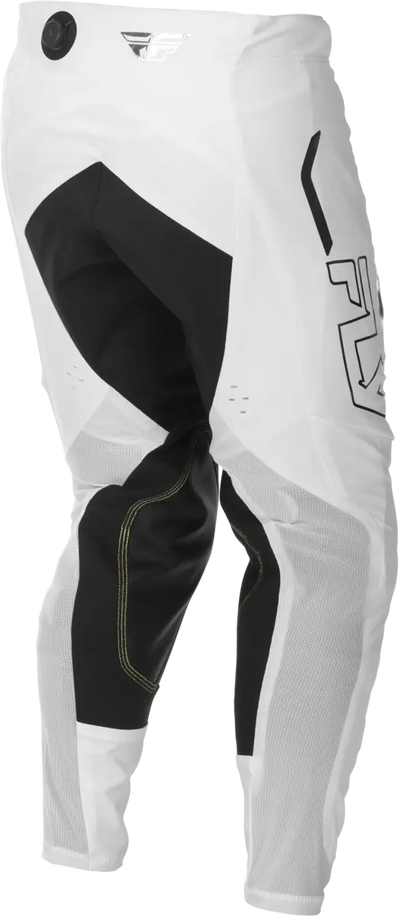 Evolution Dst Le Flash Pants White/Silver Sz 36 - FLY RACING