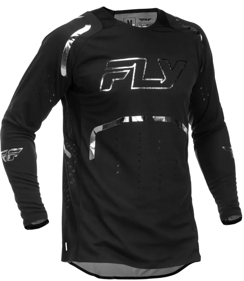 Evolution Dst Se Spark Jersey Black/Silver Sm - FLY RACING
