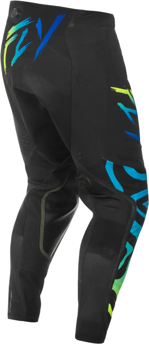 Black motocross pants with colorful accents for EVOLUTION DST ZEN Truck Parts & Accessories