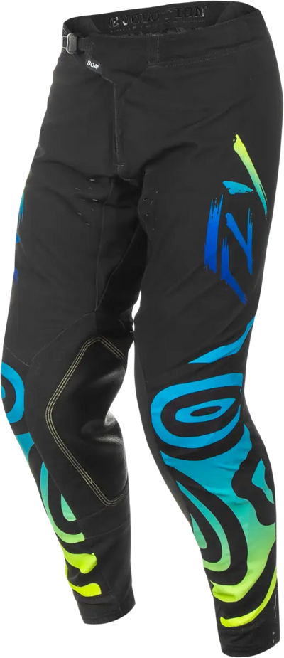 Evolution Dst Zen Pants Black/Blue/Hi Vis Sz 32
