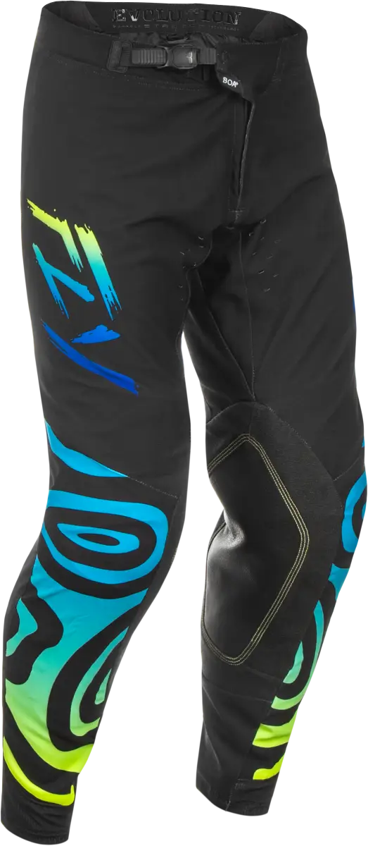 Evolution Dst Zen Pants Black/Blue/Hi Vis Sz 34