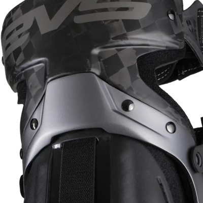 EVS Axis Pro Knee Brace Pair - Black/Grey - Medium (Part Number: AXISP-GRY-MP) - EVS