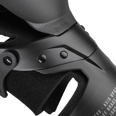 EVS Axis Sport Knee Brace Pair - Black/Grey, Small (AXISS-BK/GY-SP) - EVS