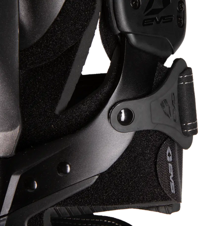 EVS Axis Sport Knee Brace Pair - Black/Grey, Small (AXISS-BK/GY-SP) - EVS