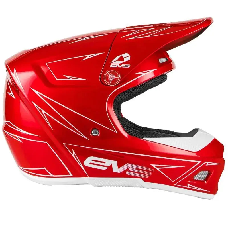 EVS T3 Pinner Helmet Red Youth - Large - Safety