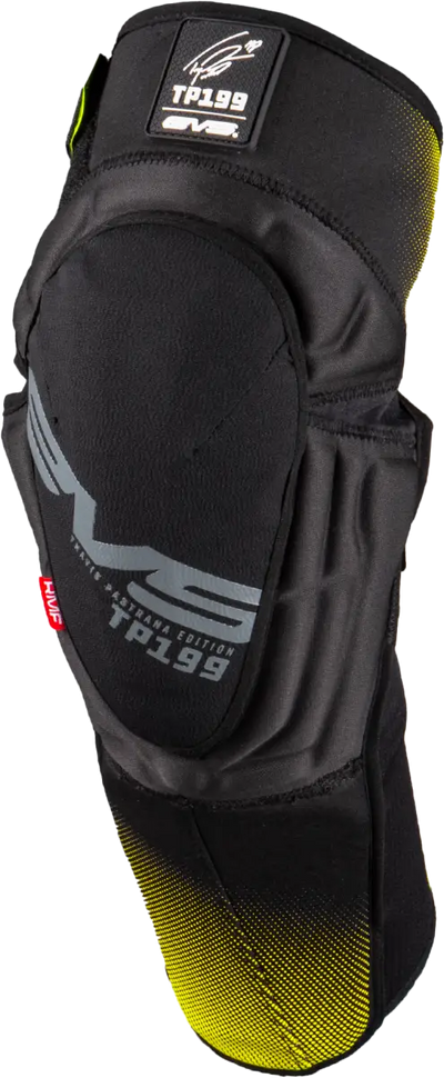 EVS TP199 Knee/Shin Guard in Black/Hi Vis - Large/X-Large - EVS