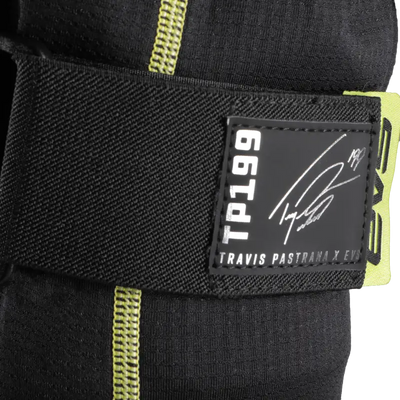 EVS TP199 Knee/Shin Guard in Black/Hi Vis - Large/X-Large - EVS