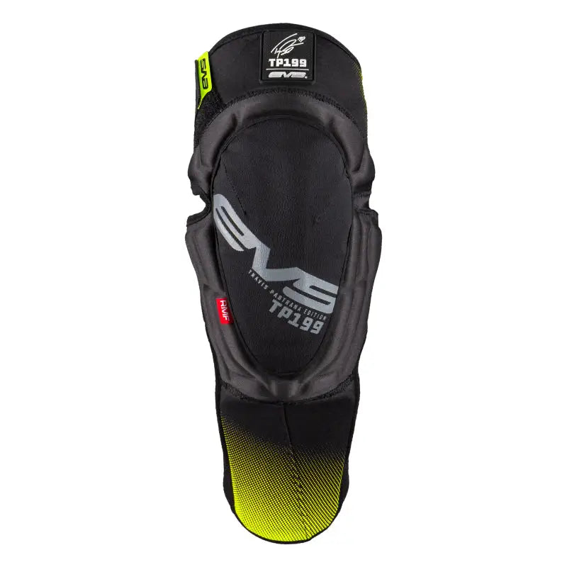 EVS TP199 Knee/Shin Guard Pair Black/Hi Viz - Small/Medium - EVS