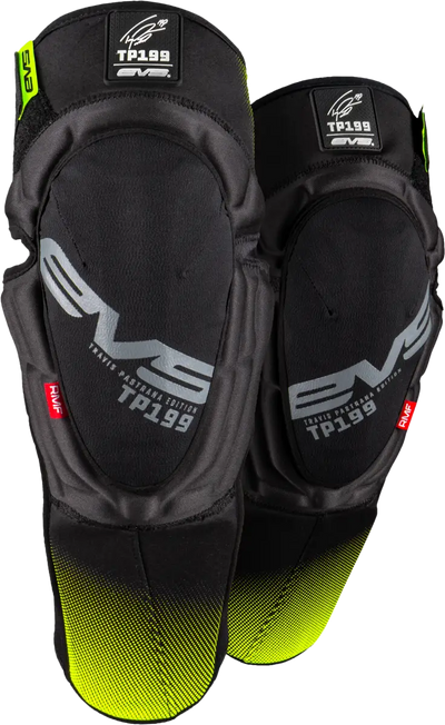 EVS TP199 Knee/Shin Guard - Black/Hi Vis - Small/Medium - EVS