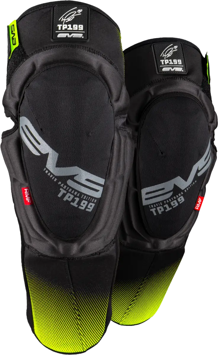 EVS TP199 Knee/Shin Guard - Black/Hi Vis - Small/Medium - EVS