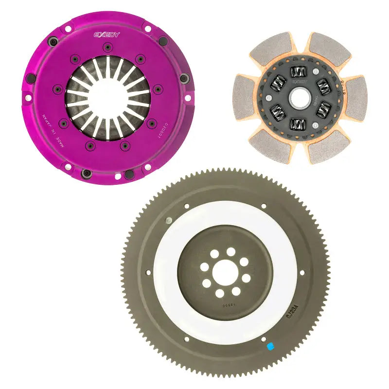 Exedy 2002-2006 Acura RSX L4 Hyper Single Clutch Sprung Center Disc Push Type Cover - Truck & Automotive