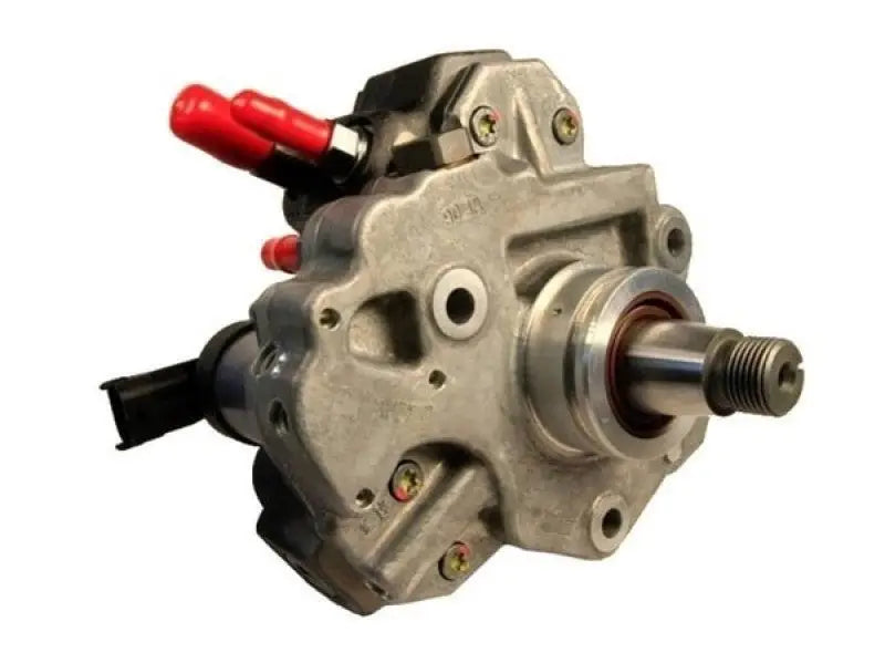 Silver 10mm stroker CP3 pump for Chevy Duramax LB7 with red accents