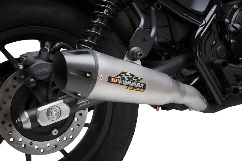 12570BT510 YOSHIMURA Exhaust Street R 34 Slip On Ss Ss Al