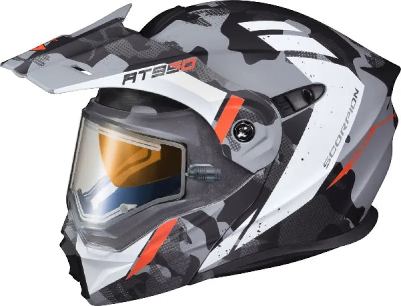 Exo At950 Cold Weather Helmet Outrigger Matte Grey 3x (Elec)
