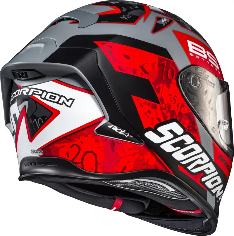 Exo R1 Air Full Face Helmet Quartararo Red 2x 