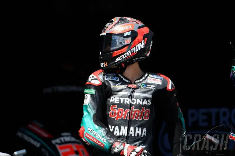 Exo R1 Air Full Face Helmet Quartararo Red Lg 