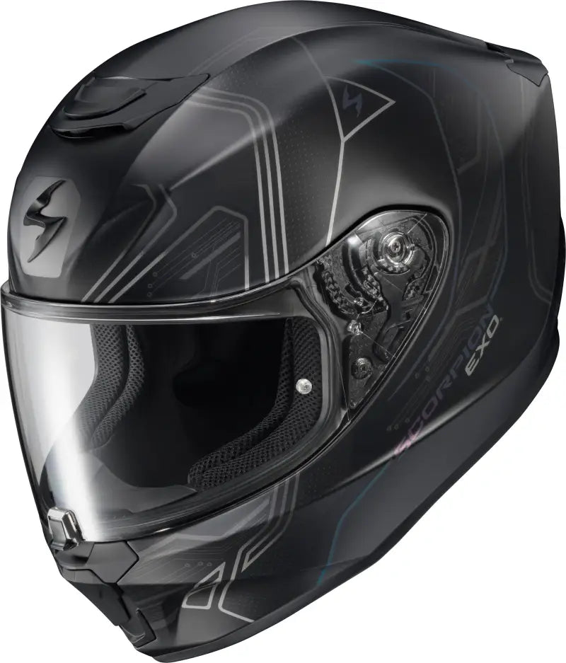 Exo R330 Full Face Helmet Bendr Black Lg - SCORPION EXO