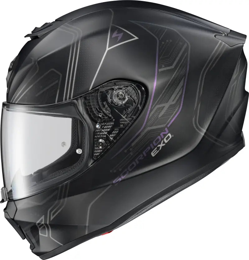 Exo R330 Full Face Helmet Bendr Black Lg - SCORPION EXO