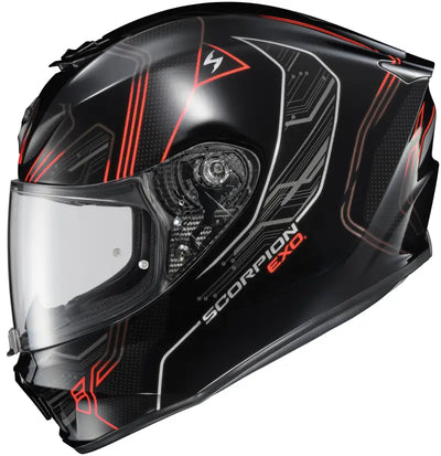 Exo R330 Full Face Helmet Bendr Red Lg - SCORPION EXO