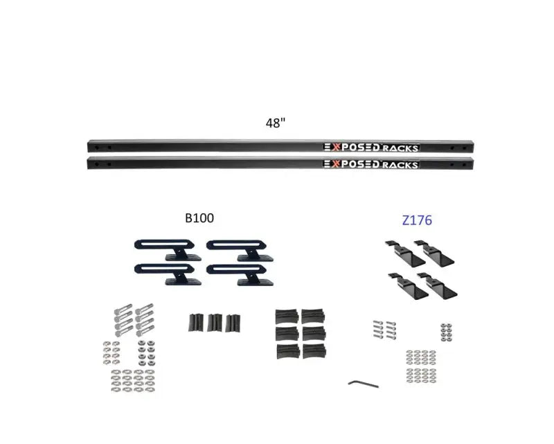 Exposed Rack 8-00-8663-BK Roof Kit