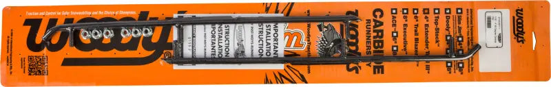 Woody’s EYV3-0617 4 inch carbide runners for Yamaha snowmobiles, durable carbide runners