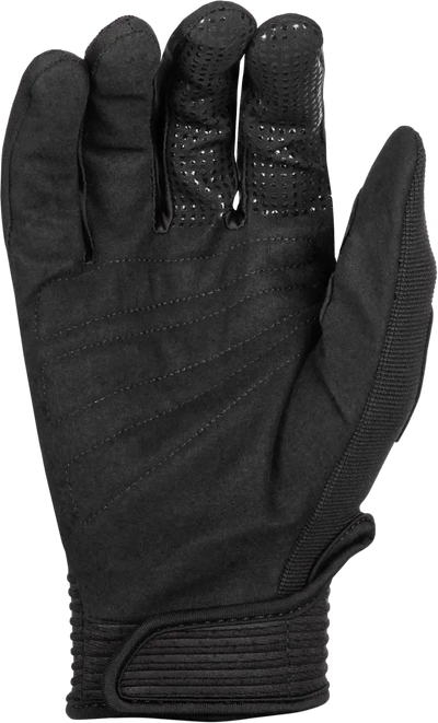 F 16 Gloves Black Lg