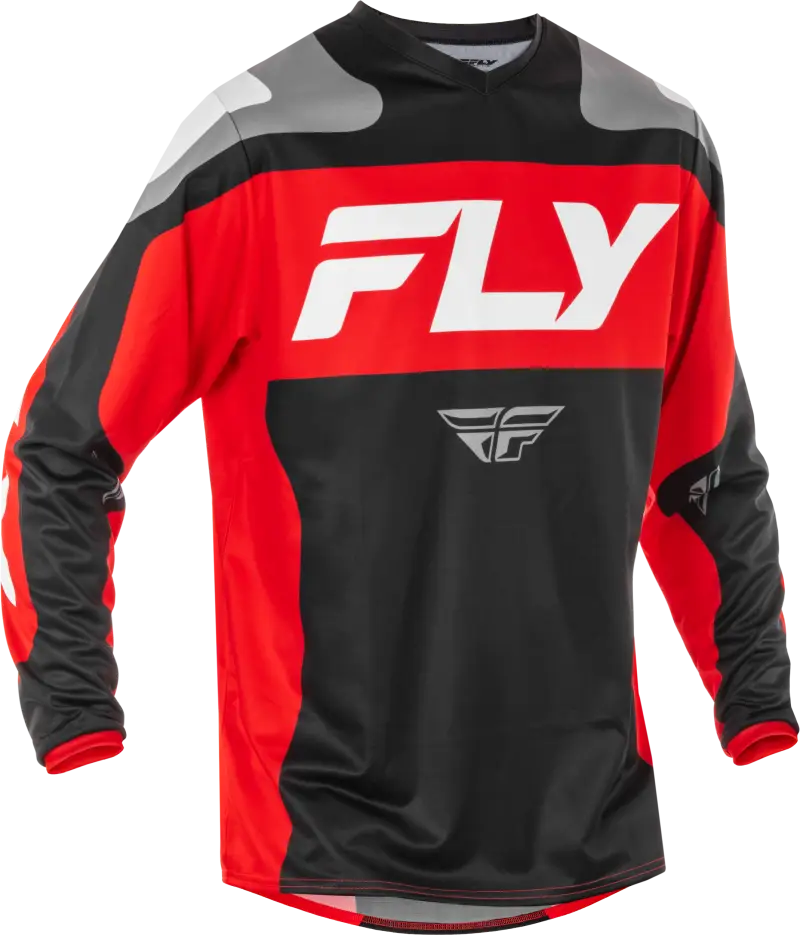 F 16 Jersey Black/Red/White Md