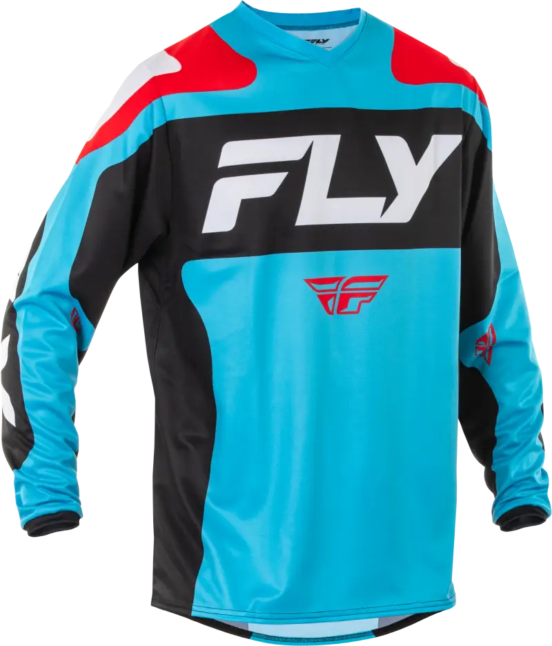F 16 Jersey Cyan/Black/White 2x