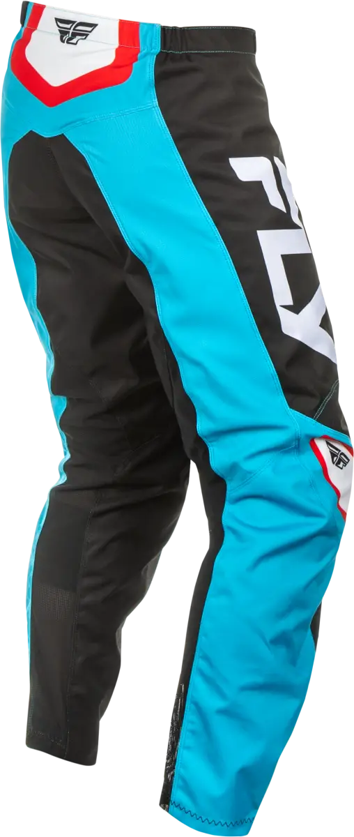F 16 Pants Cyan/Black/White Sz 30