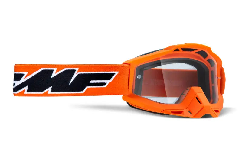 F-50036-00003 FMF VISION Powerbomb Goggle Rocket Orange Clear Lens