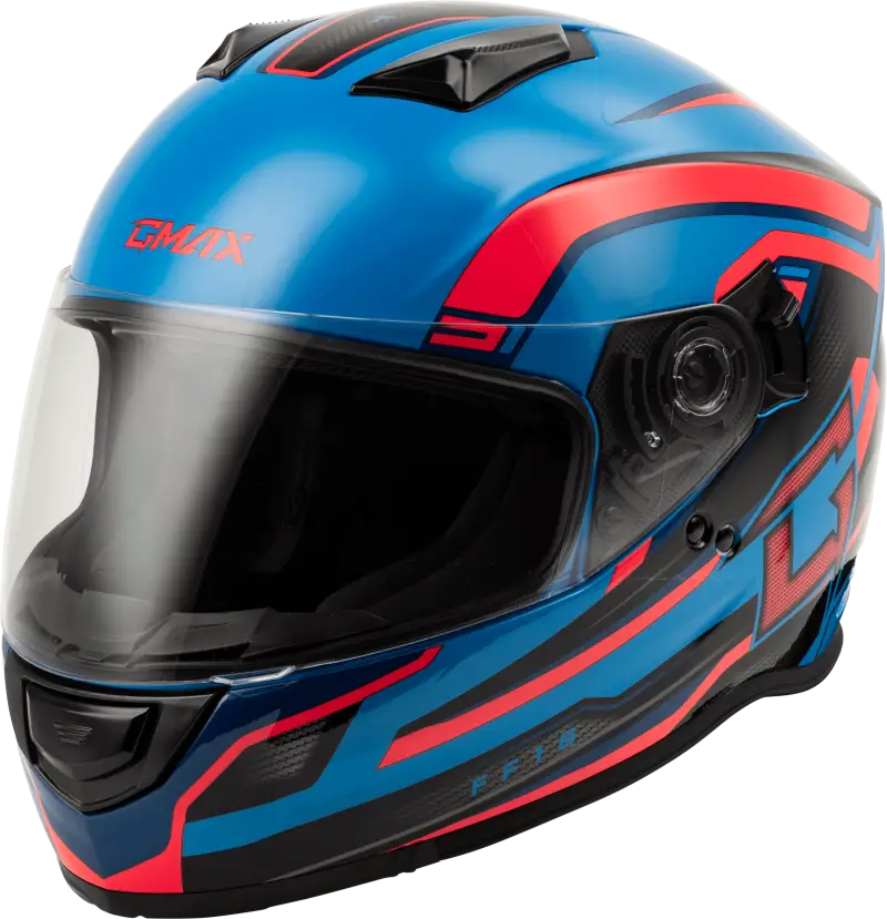 F11811217 Gmax Ff-18 Drift Helmet Black/Blue/Red Xl - RV and Auto Parts