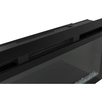 F36-18A Furrion Greystone 36' Black Steel Fireplace