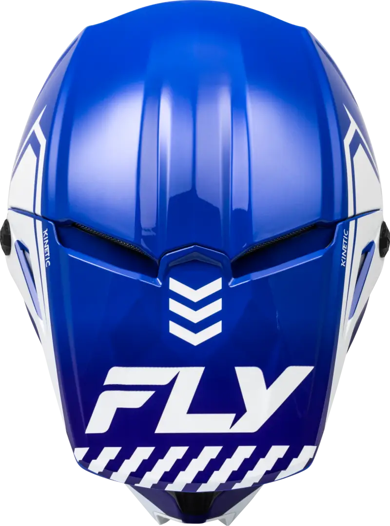 F73-8656XS Kinetic Menace Helmet Blue/White Xs - RV and Auto Parts
