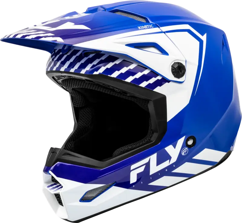 F73-8656XS Kinetic Menace Helmet Blue/White Xs - RV and Auto Parts