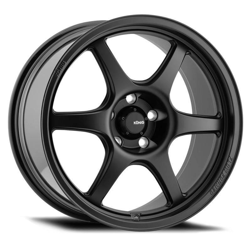 Konig Hexaform 17x8 4x108 ET40 Matte Black - HF87108405