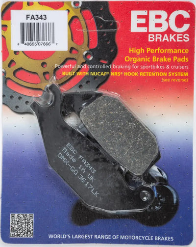 FA343 Brake Pads Organic