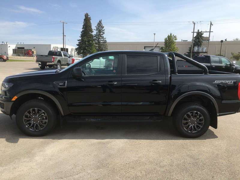 EGR 2019+ Ford Ranger Black Powder Coat S-Series Sports Bar (w/o Side Plates) - SBAR0112