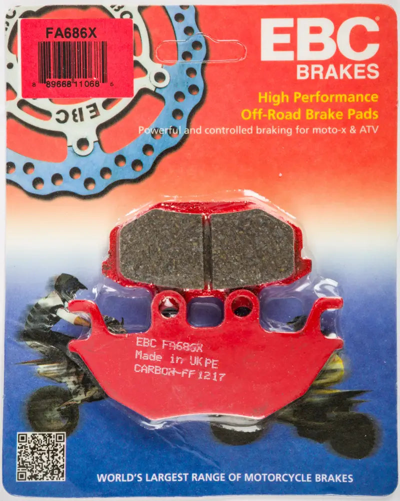 FA686X Brake Pad Fa686x Carbon X Series - Standard Pads